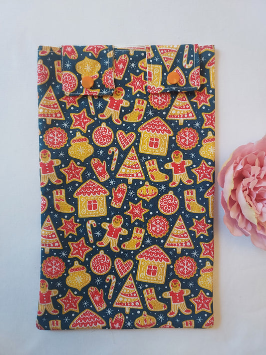 Gingerbread Leg Bag Cover,  medical bag covers, urology, urine bag, leg bag, catheter bag, drainage bag