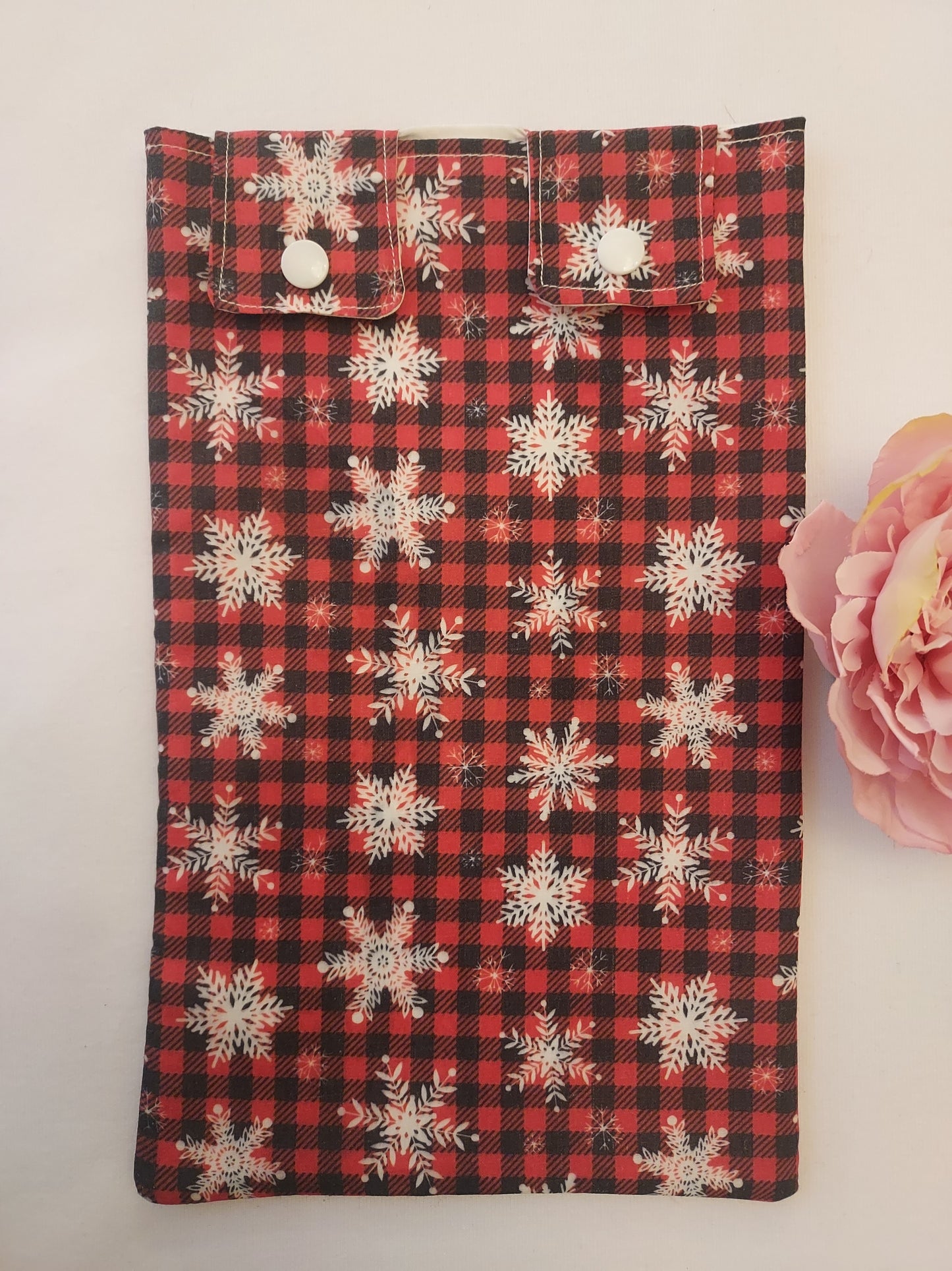 Snowflake tartan Leg Bag Cover, medical bag covers, urology, urine bag, leg bag, catheter bag, drainage bag