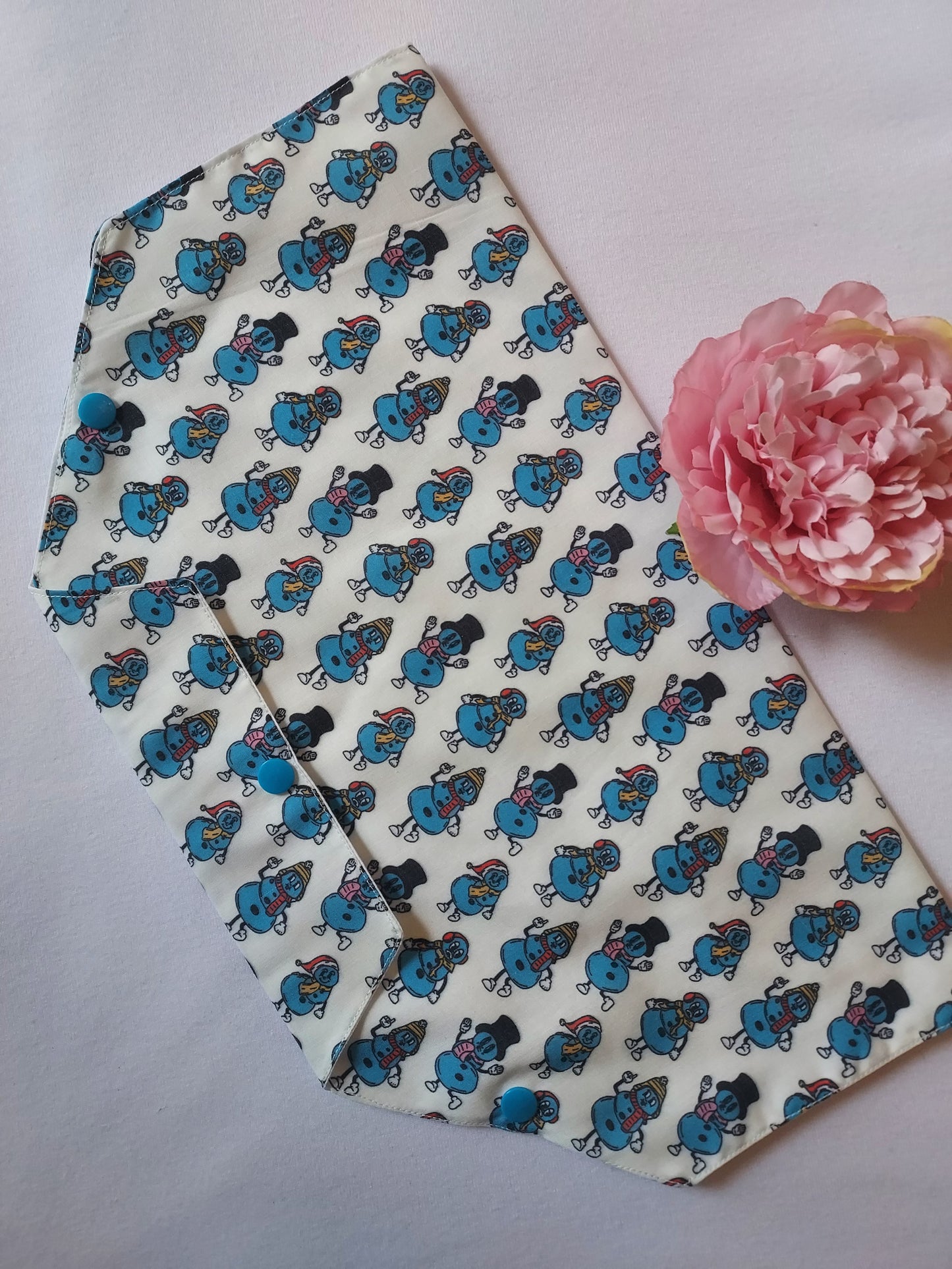 Snowman catheter belly bag, medical bag covers, urology, urine bag, catheter bag, drainage bag, Christmas
