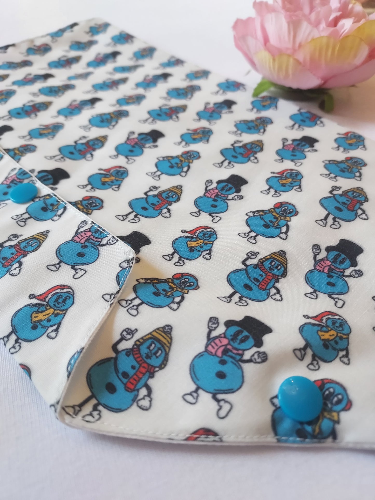 Snowman catheter belly bag, medical bag covers, urology, urine bag, catheter bag, drainage bag, Christmas