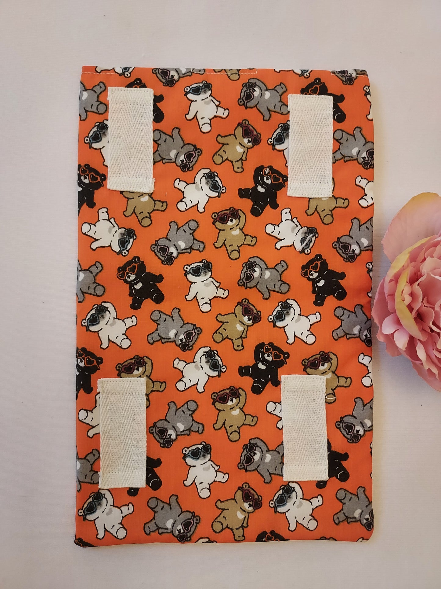Orange Bear catheter Leg Bag Cover