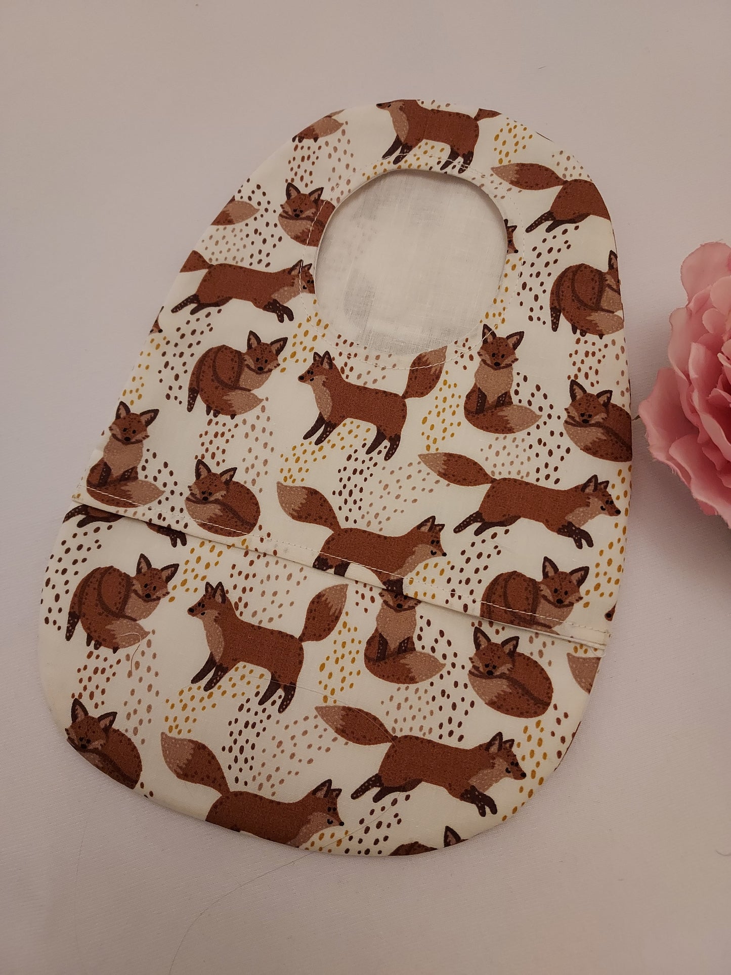 Brown Fox stoma bag cover, Colostomy bag