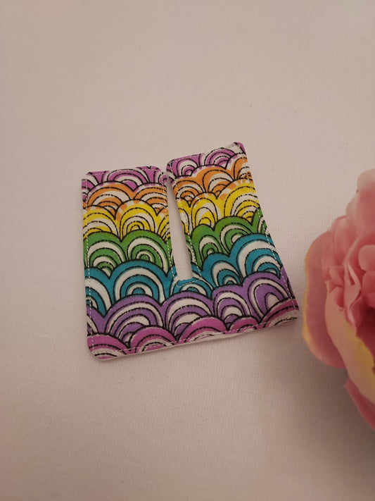 Rainbow Wave Tracheostomy pads, Hospital, Breathing tube, surgery, Cancer, Recovery