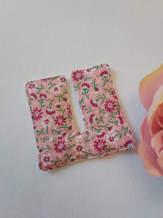 Pink Floral Tracheostomy pads