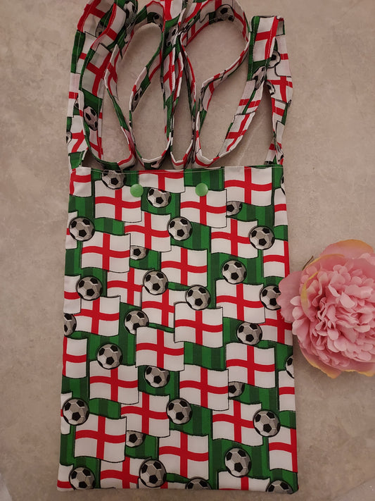 Football syringe driver bag, medical bag, feeding tube, medical accessories. Shoulder bag, pump bag, chemo pump, cancer