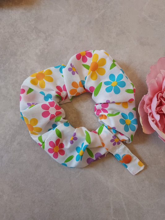 Bright Daisy tubie scrunchie ng tube, nj tube, Feeding tube