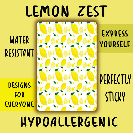 Lemon zest Tubie Tape