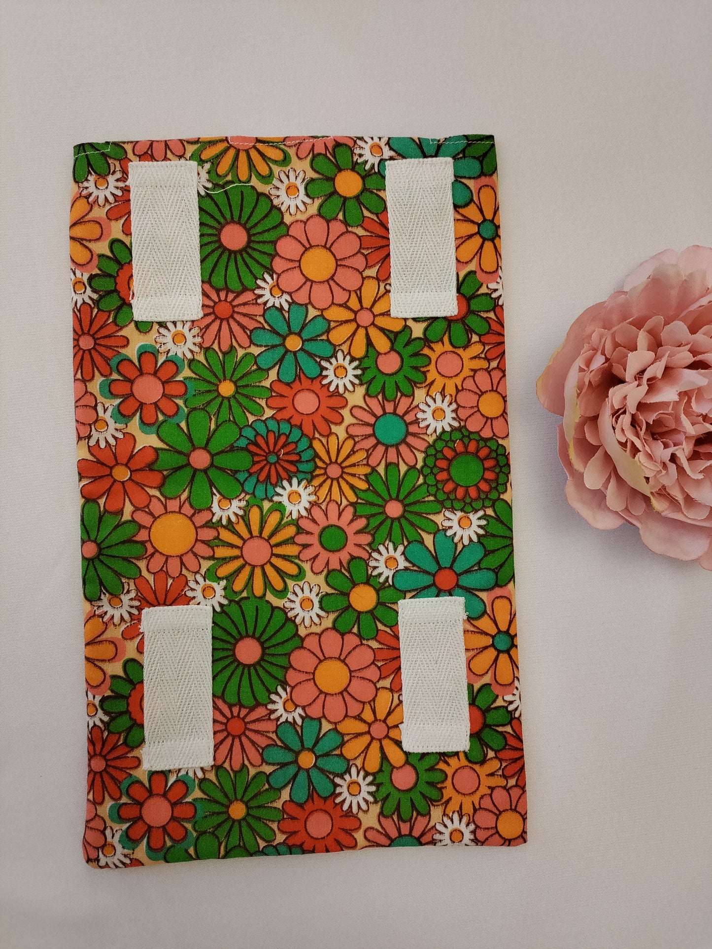 Flower Power Leg Bag Cover, medical bag covers, urology, urine bag, leg bag, catheter bag, drainage bag