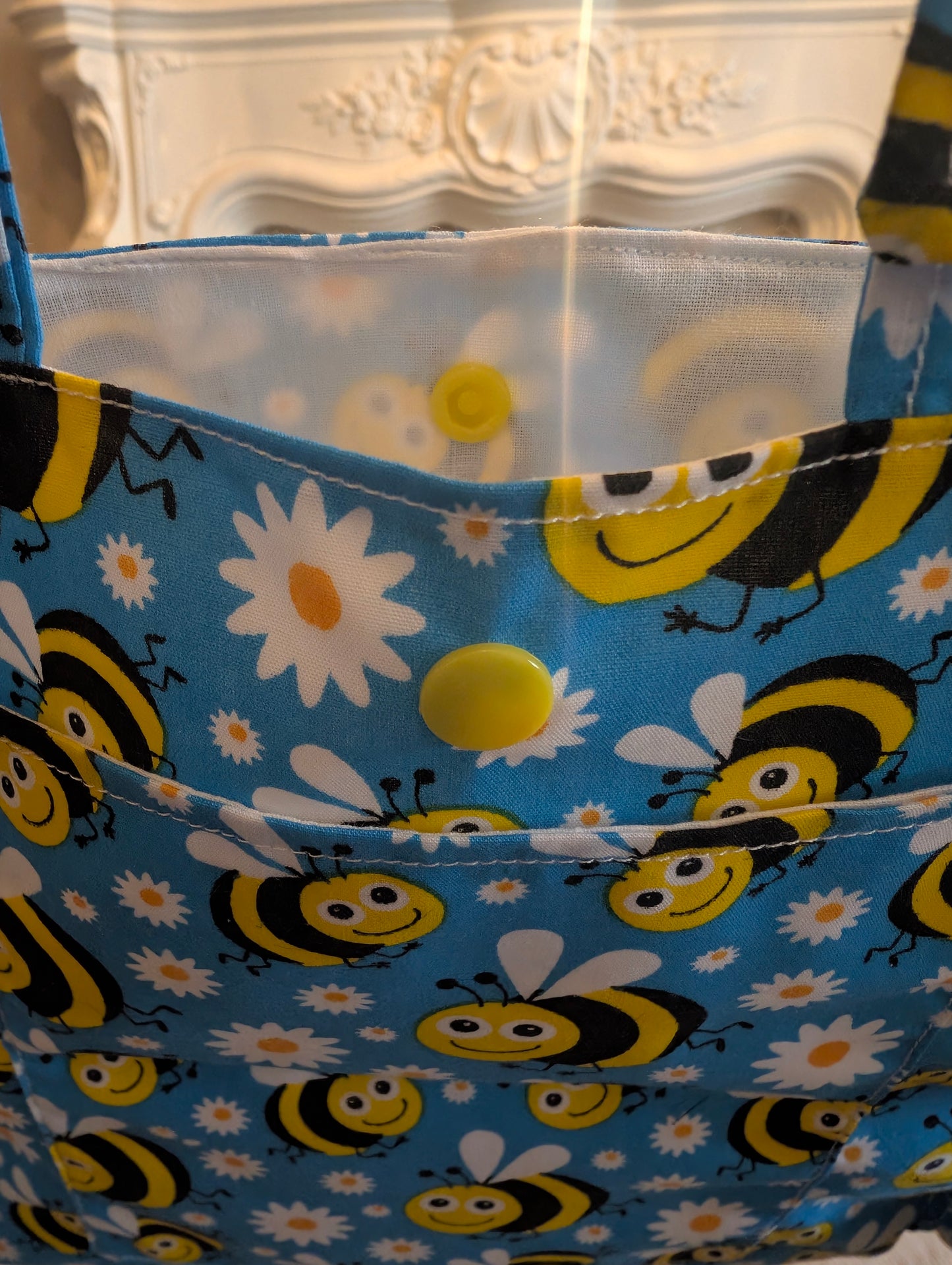 Blue Bee Zimmer frame bag, walking frame bag, accessories, walking aid, handmade, bag, storage