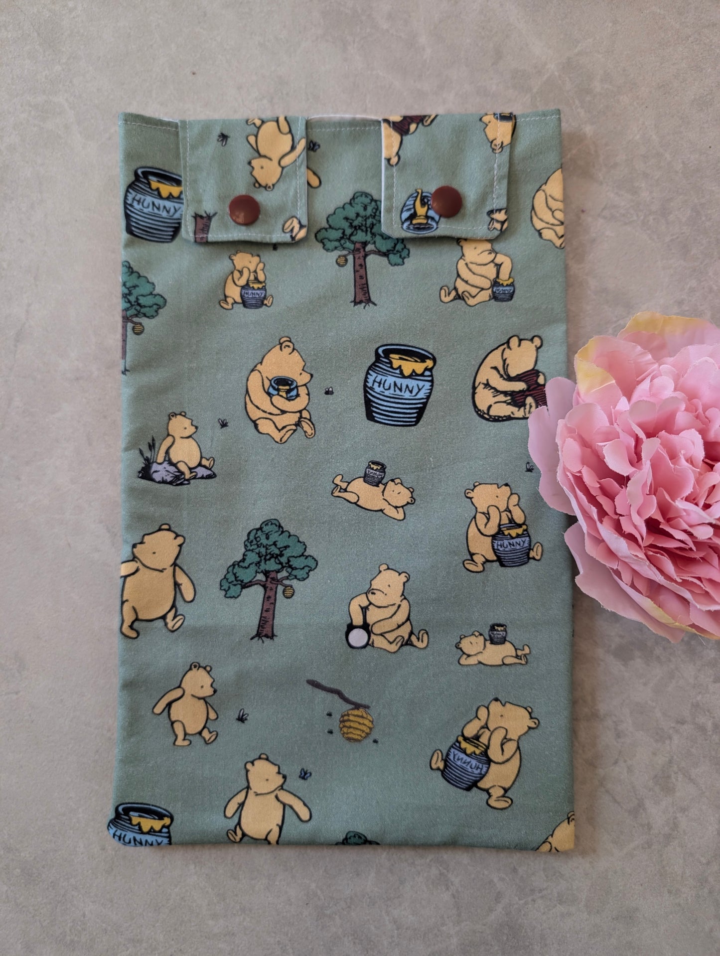 Classic Winnie the Pooh, Green, catheter Leg Bag Cover