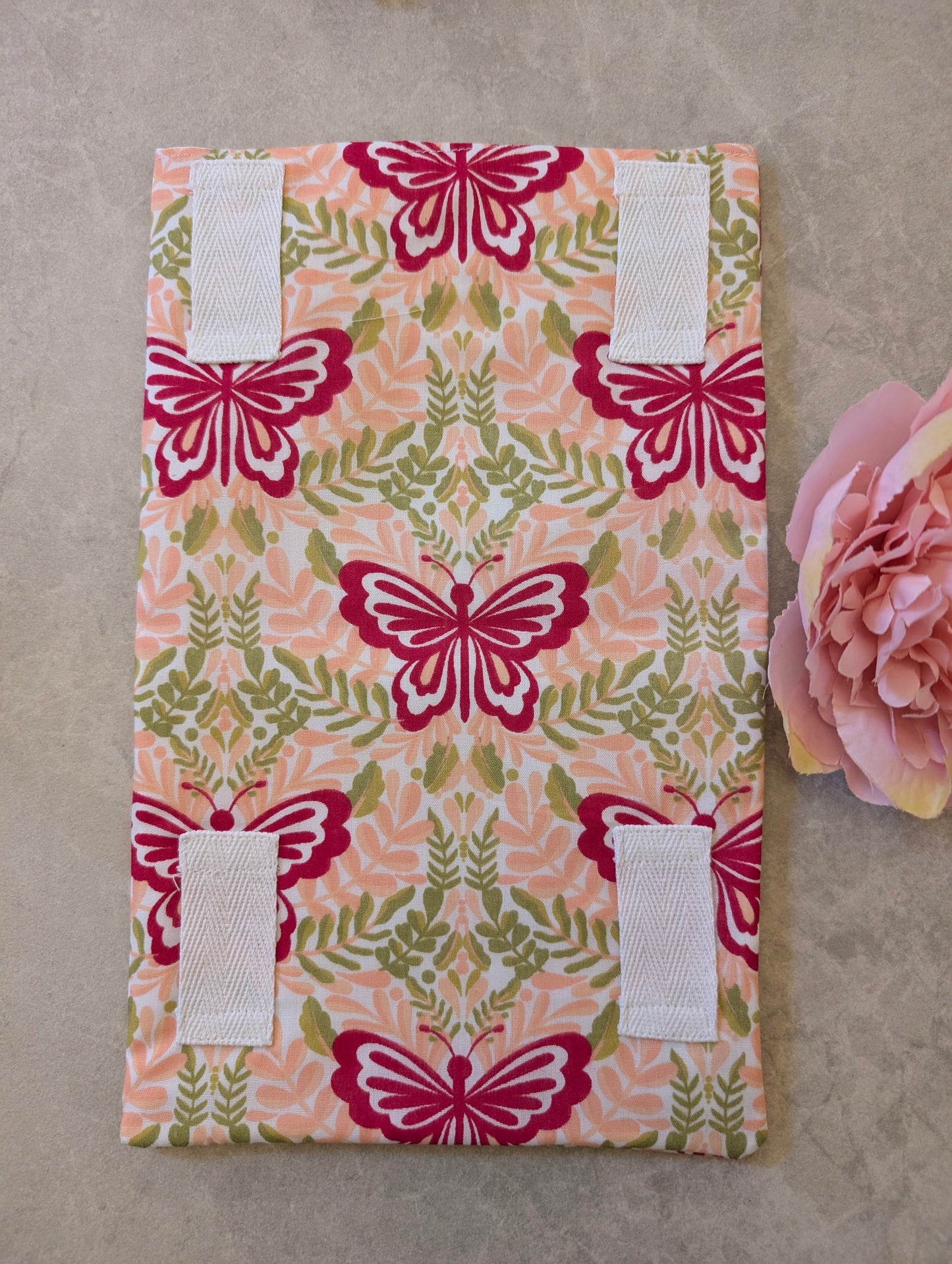 Pink Butterfly catheter Leg Bag Cover