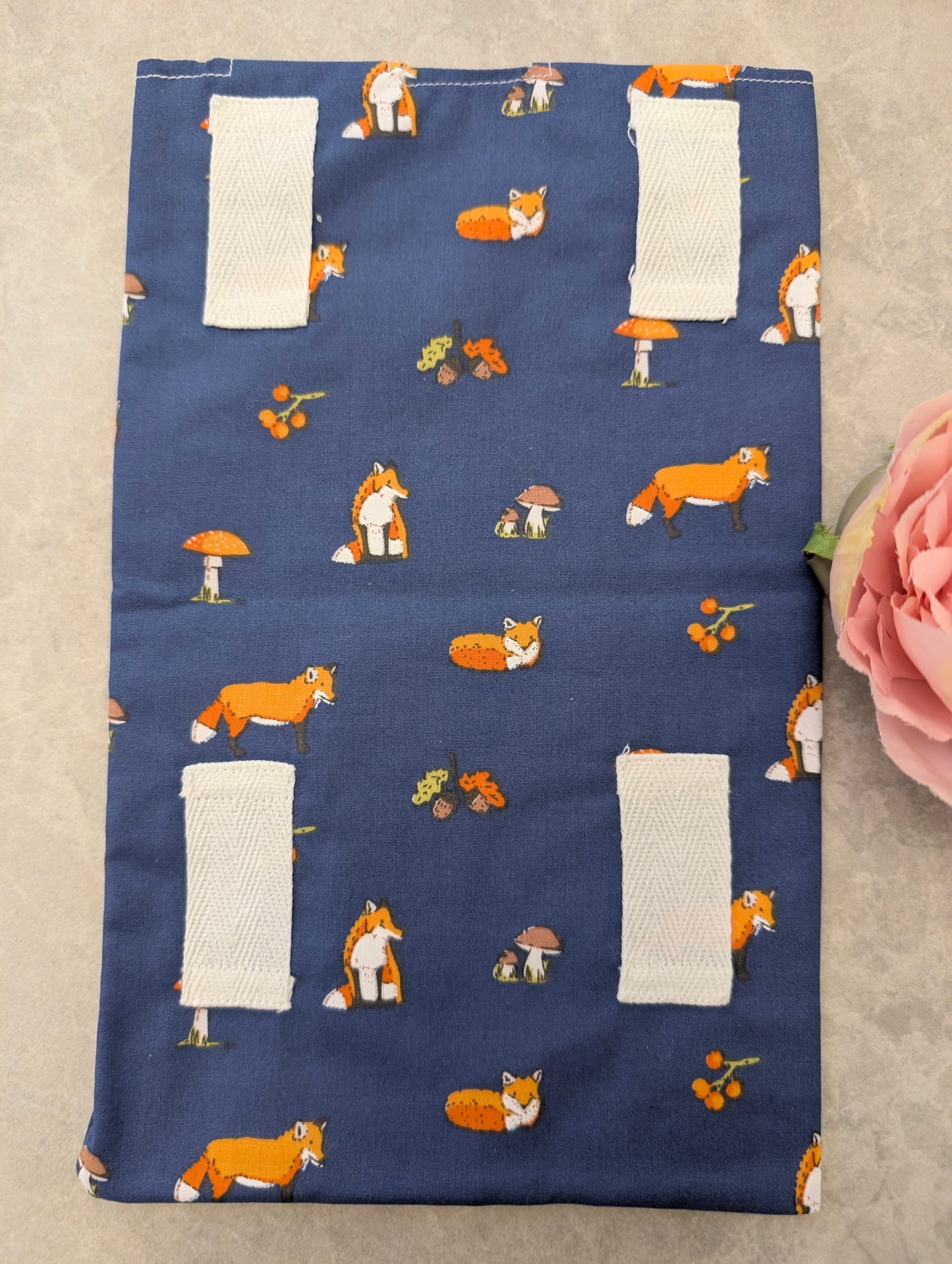 Navy Fox catheter Leg Bag Cover