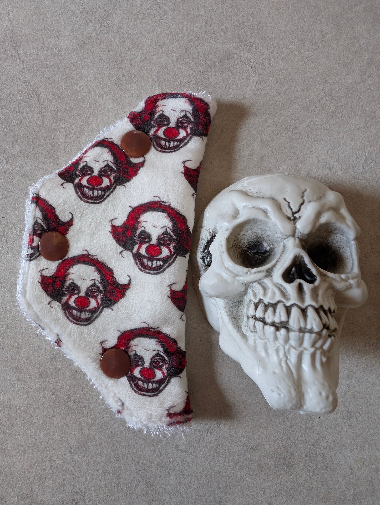 Creepy Clowns valve cover TOWEL LINED