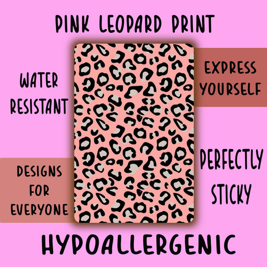 pink Leopard Print Tubie Tape