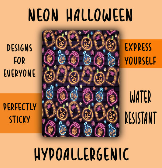 Neon Halloween Tubie Tape NG, NJ, oxygen