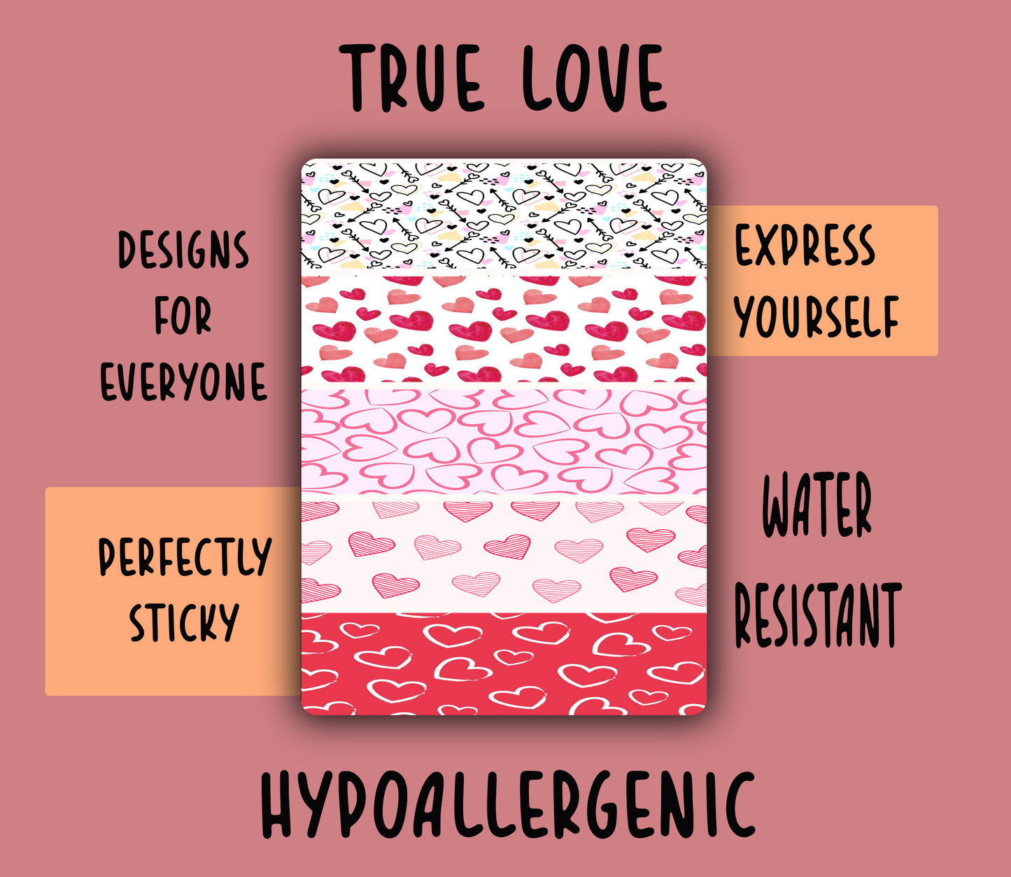 True love Tubie Tape NG, NJ, oxygen, hypafix, medical tape