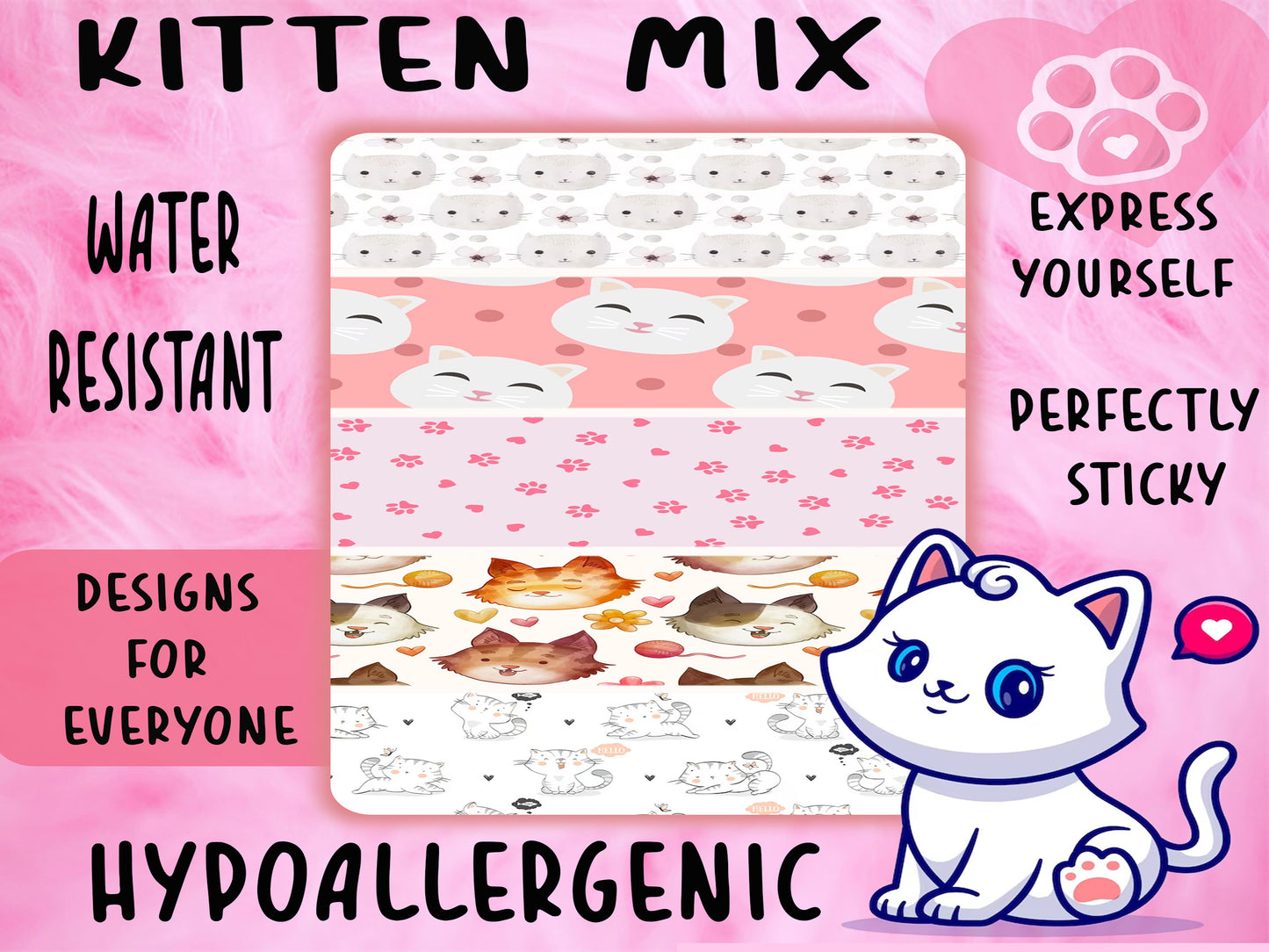 Kitten Mix Tubie Tape