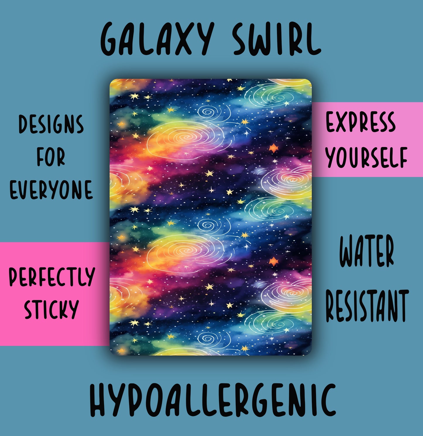 Galaxy Swirl Tubie Tape