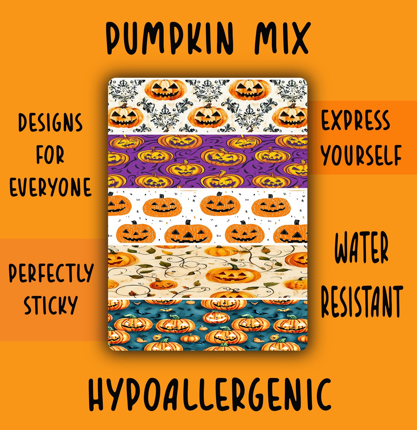 Pumpkin Tubie Tape