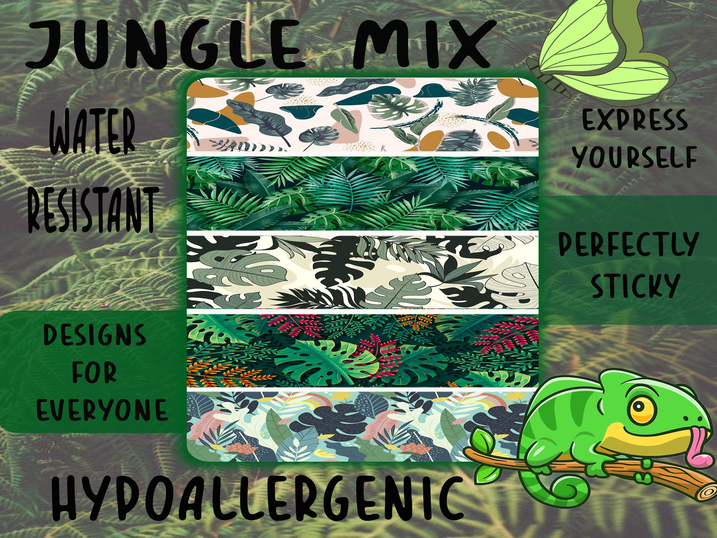 Jungle Mix Tubie Tape