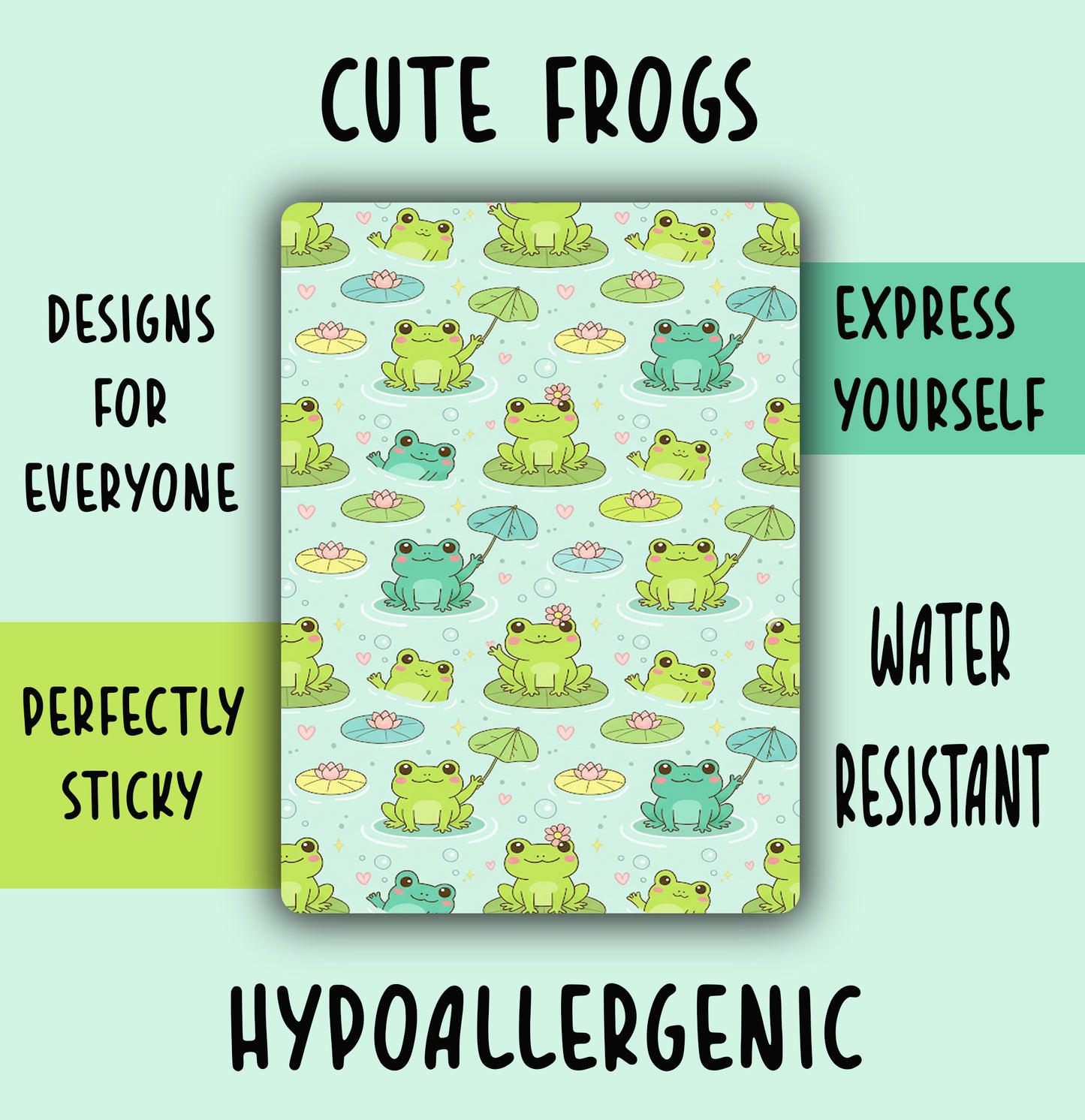Cute Frogs Tubie Tape