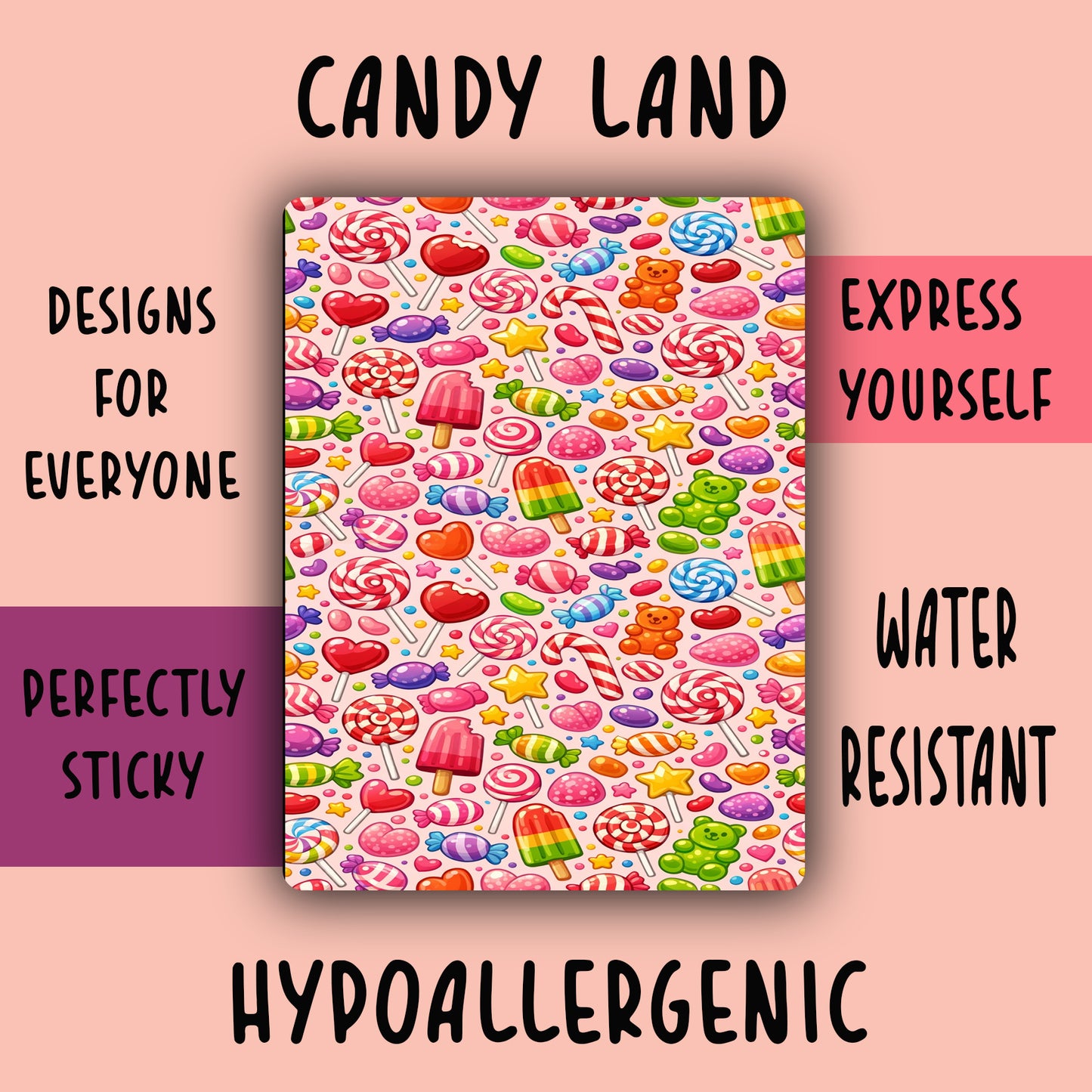 Candy Land Tubie Tape