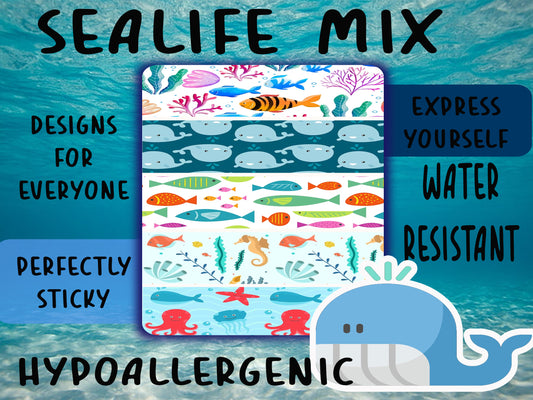 Sea life Mix Tubie Tape