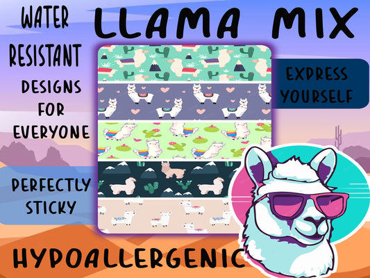 Llama Mix Tubie Tape