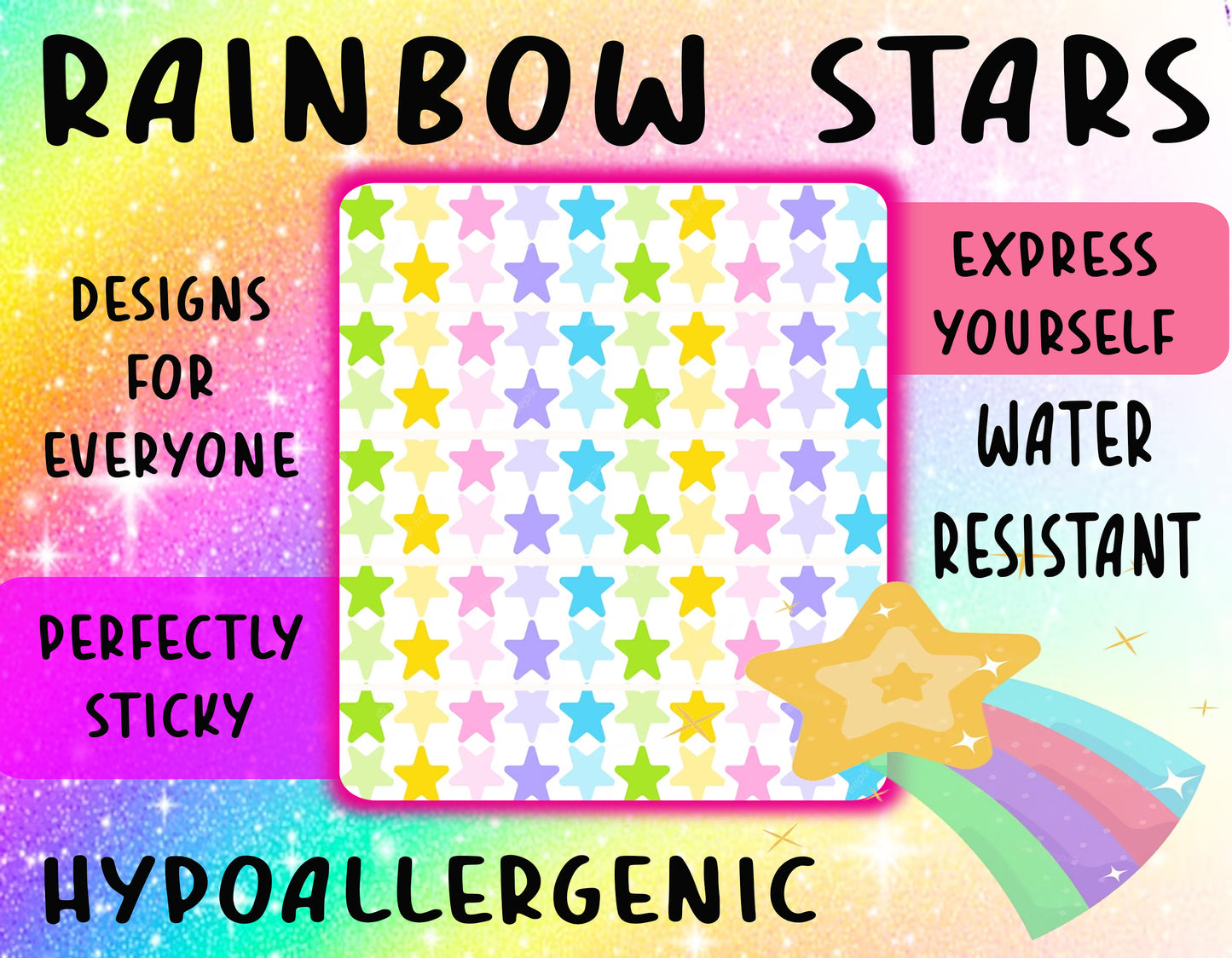 Rainbow star Tubie Tape