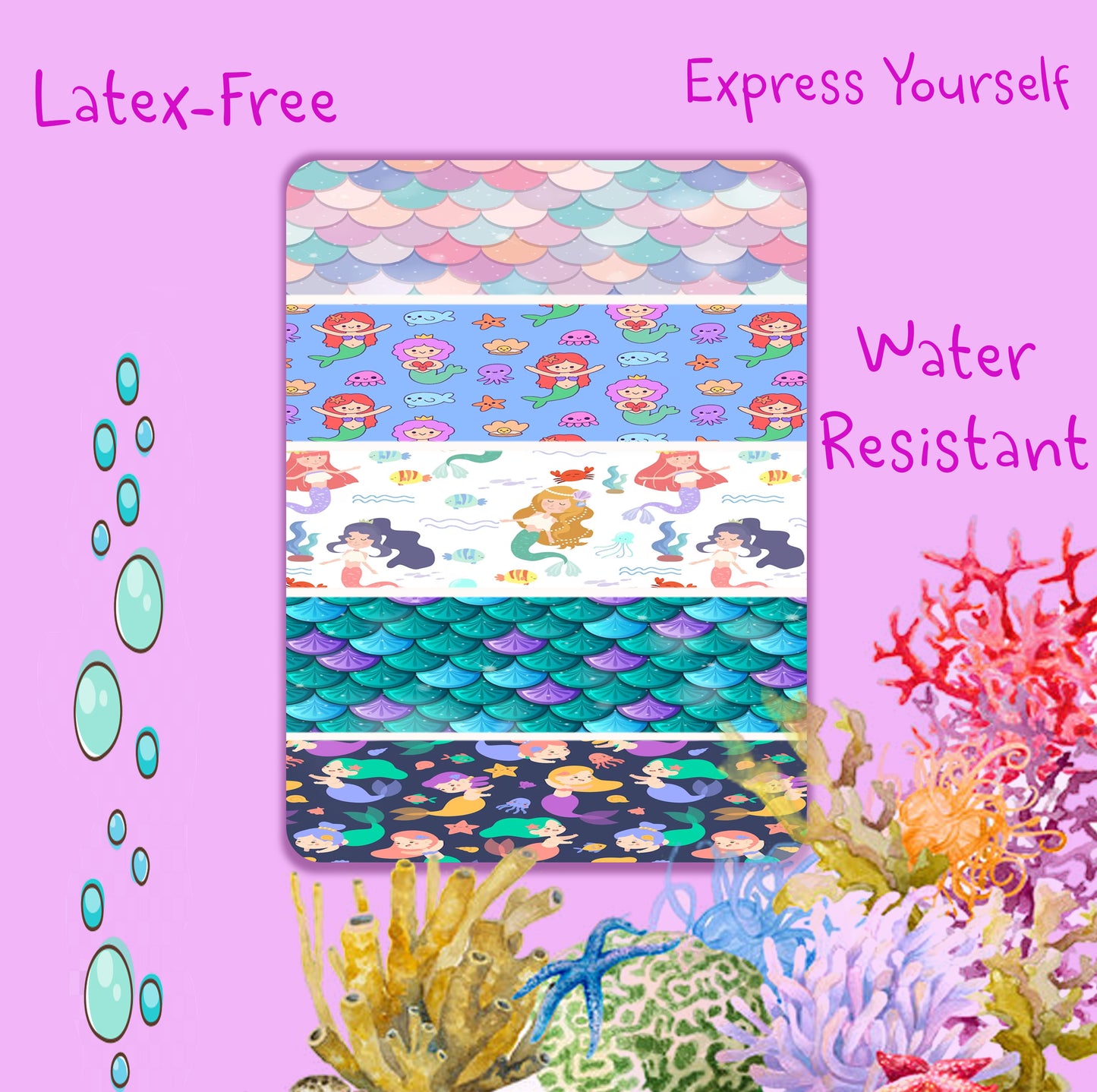 Mermaid Mix Tubie Tape