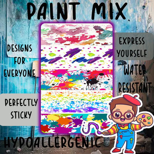 Paint Mix Tubie Tape