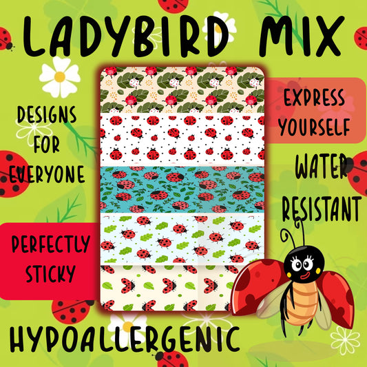 Ladybird Mix Tubie Tape