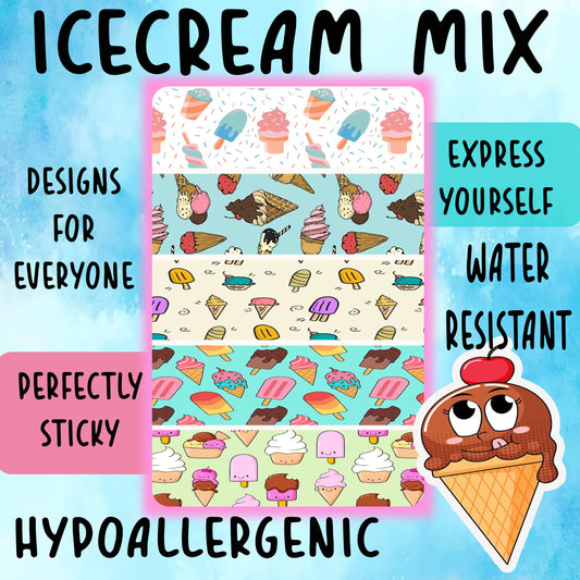 Ice cream mix Tubie Tape