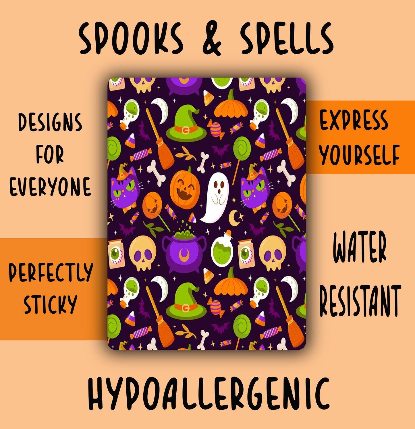 Spooks & Spells halloween Tubie Tape NG, NJ, oxygen