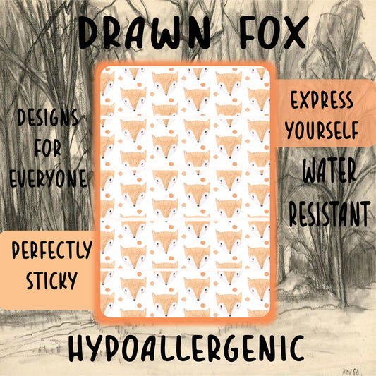 Drawn Fox Tubie Tape