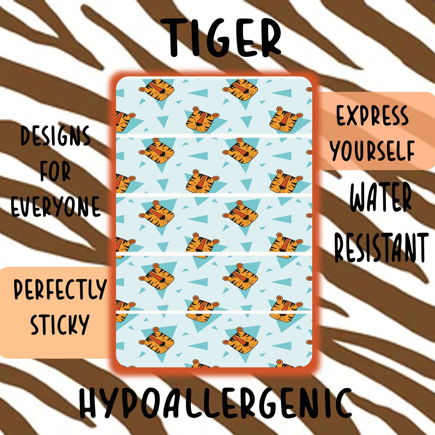 Tiger Tubie Tape