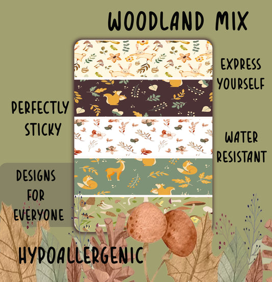 Woodland Mix Tubie Tape