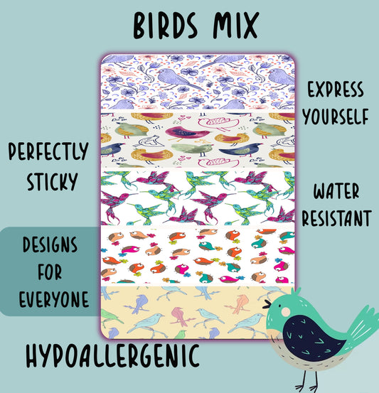 Birds Mix Tubie Tape