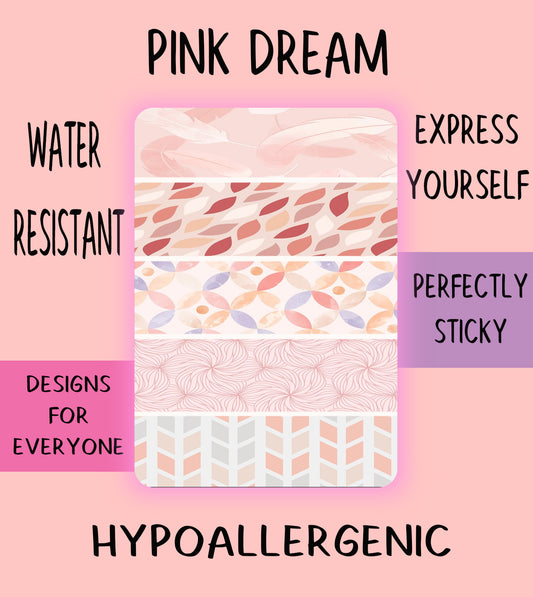 Pink Dream Tubie Tape