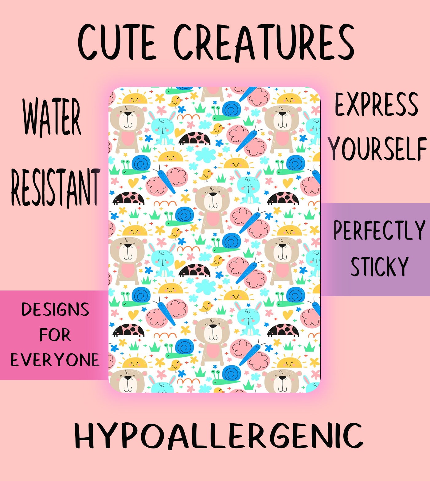 Cute Creatures Tubie Tape