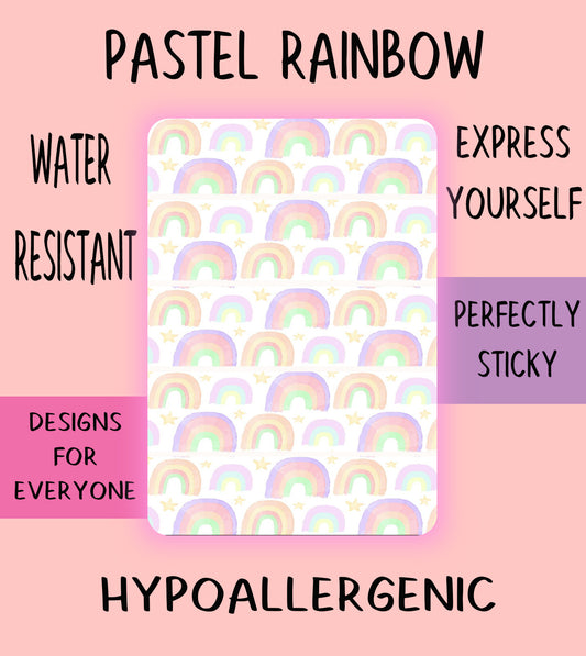 Pastel Rainbow Tubie Tape