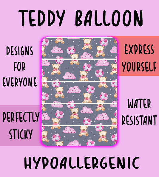 Teddy Balloon Tubie Tape