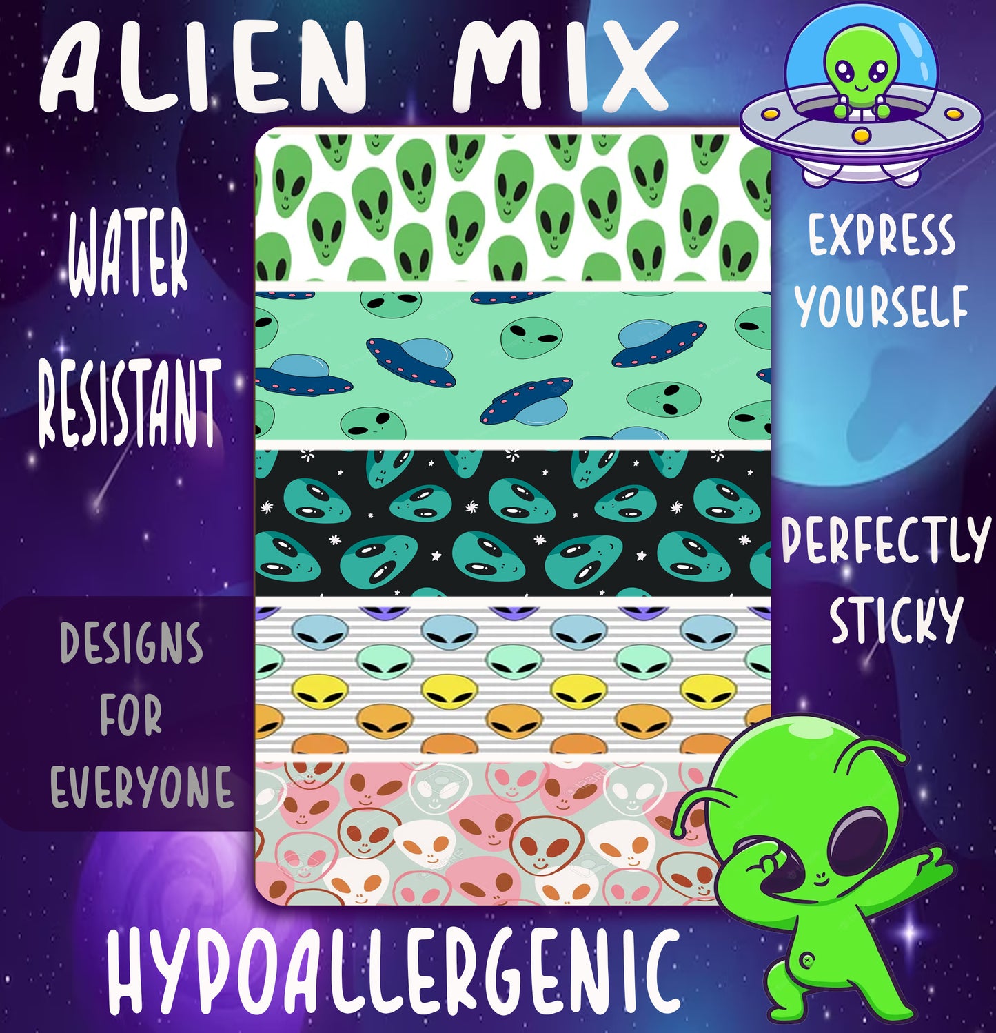 Alien Mix Tubie Tape