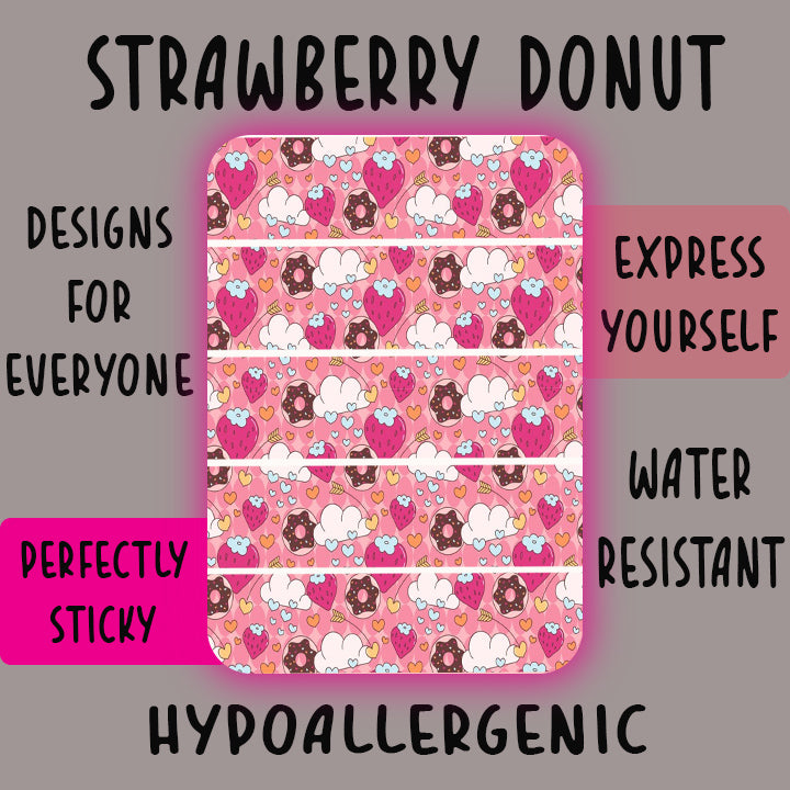 Strawberry donut Tubie Tape