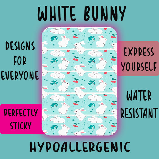 White Bunny Tubie Tape