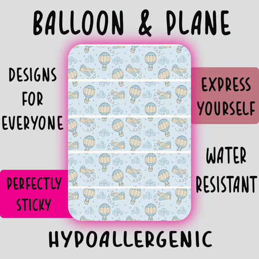 Balloon & Plane Tubie Tape