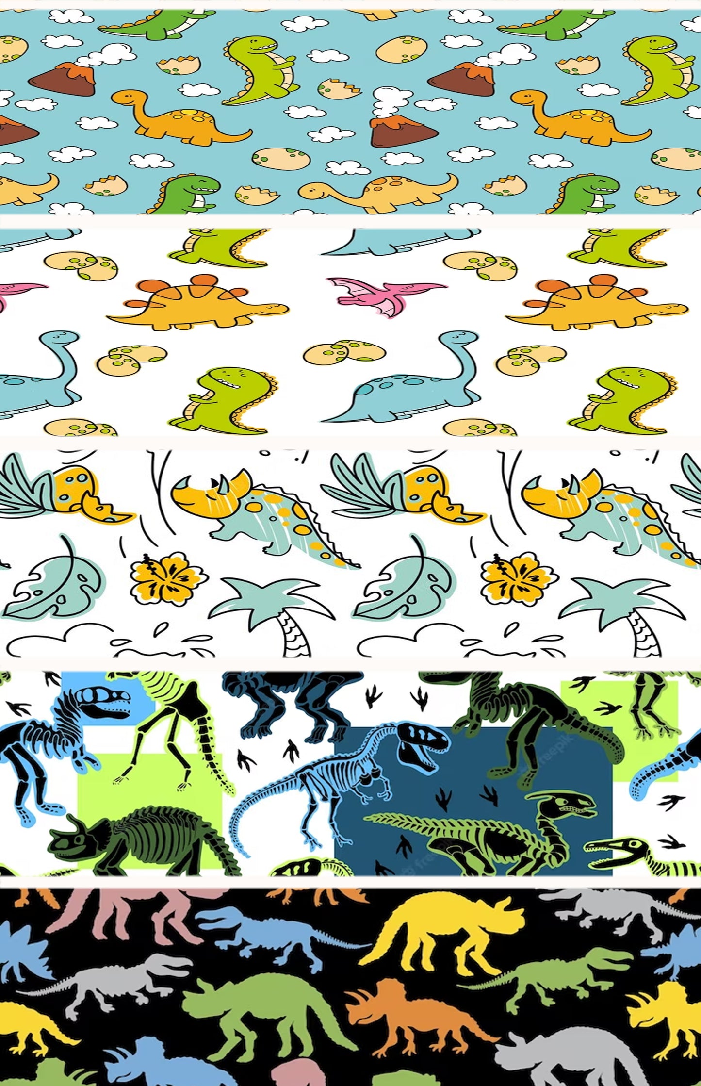 Dinosaur Mix Tubie Tape