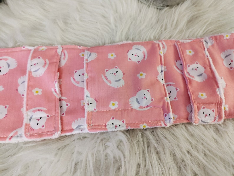 Pink Kitty PEG tube belt