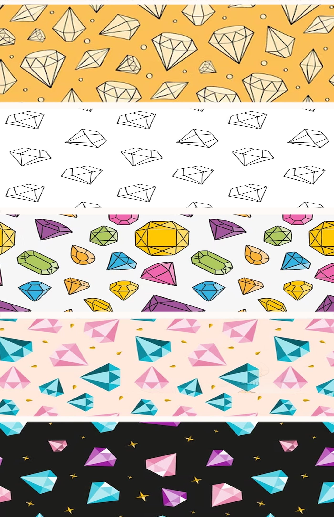 Jewel Mix Tubie Tape