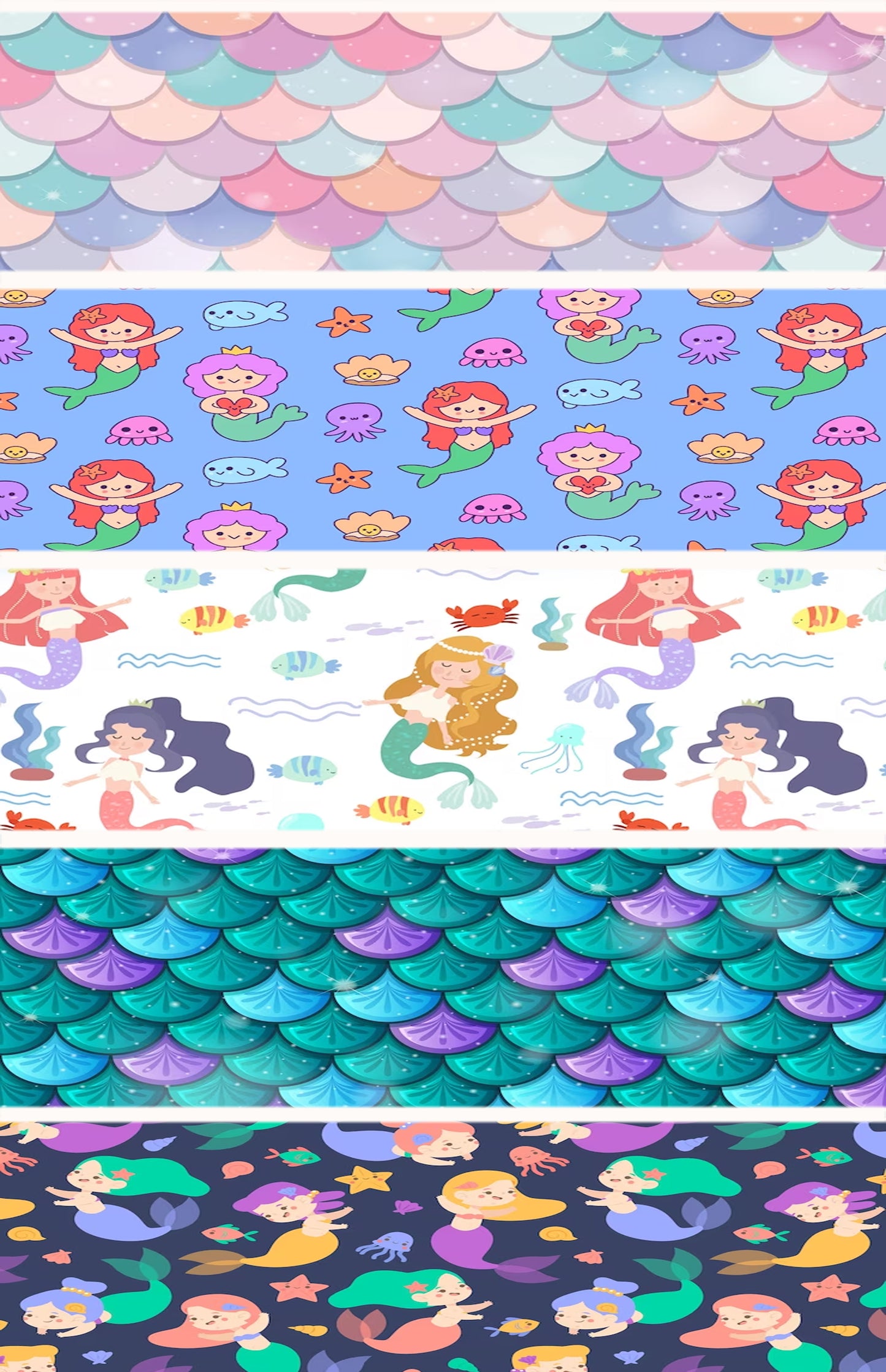 Mermaid Mix Tubie Tape